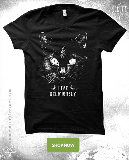 Live deliciously - Occult Collection - Lovecraft - Shirt